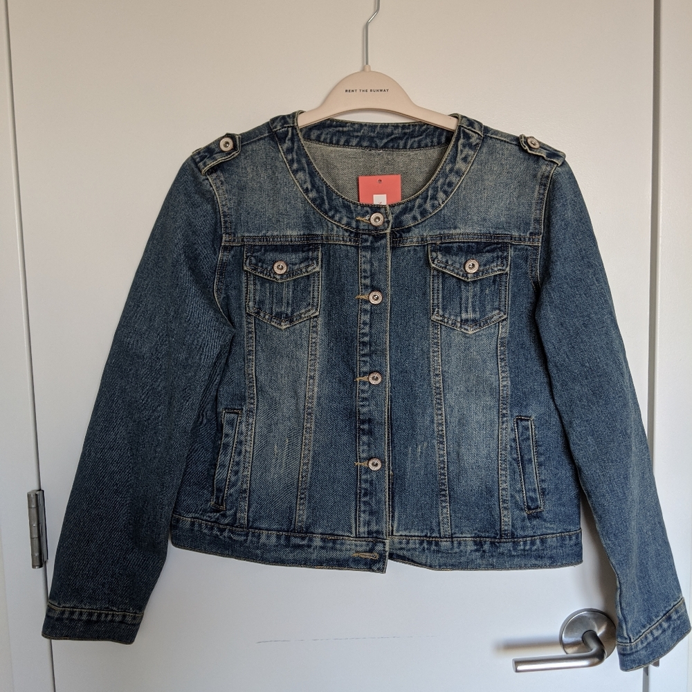 Cherry Koko Jean Jacket